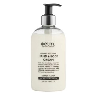 Elm Organics Hand and body lotion - cotton flower