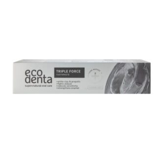 ECODENTA Triple force toothpaste with white clay and propolis