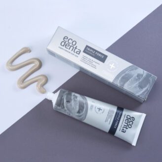 ECODENTA Triple force toothpaste with white clay and propolis