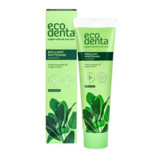 ECODENTA Whitening toothpaste with mint oil and sage extract