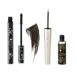 sminkepakke duo fra 100% pure - mascara og eyeliner