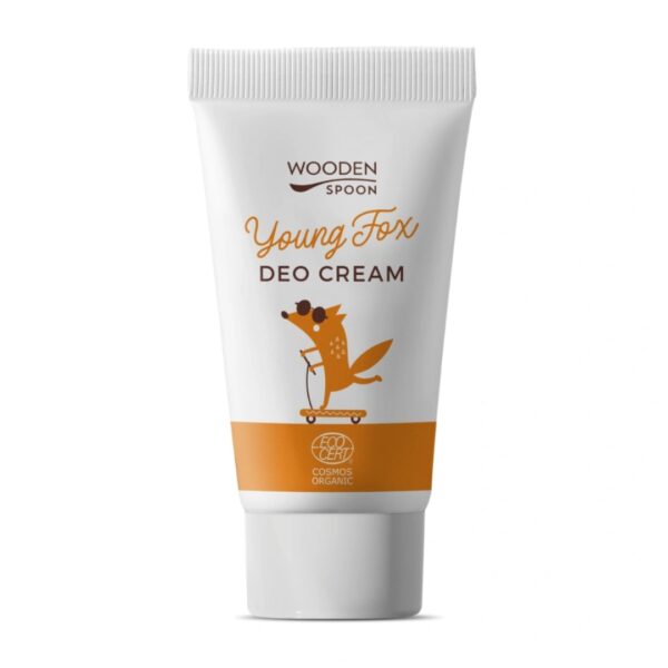 wooden spoon deodorant tube young fox for kids