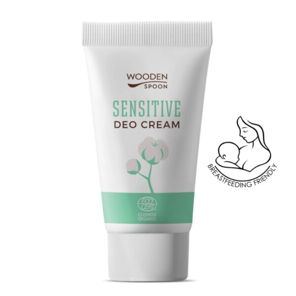 Naturlig deodorant for sensitive hud fra Wooden Spoon