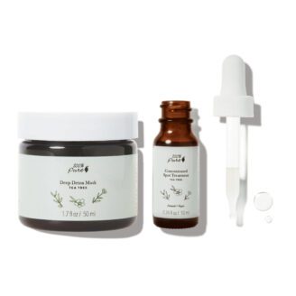 Hudpleiepakke tea tree detox mask og spot treatment fra 100% pure