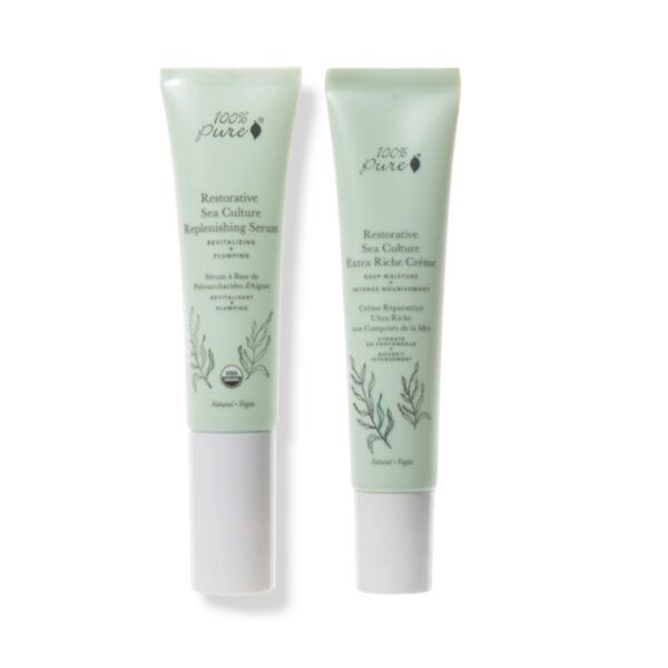 hudpleiepakke duo restorative sea culture serum og krem