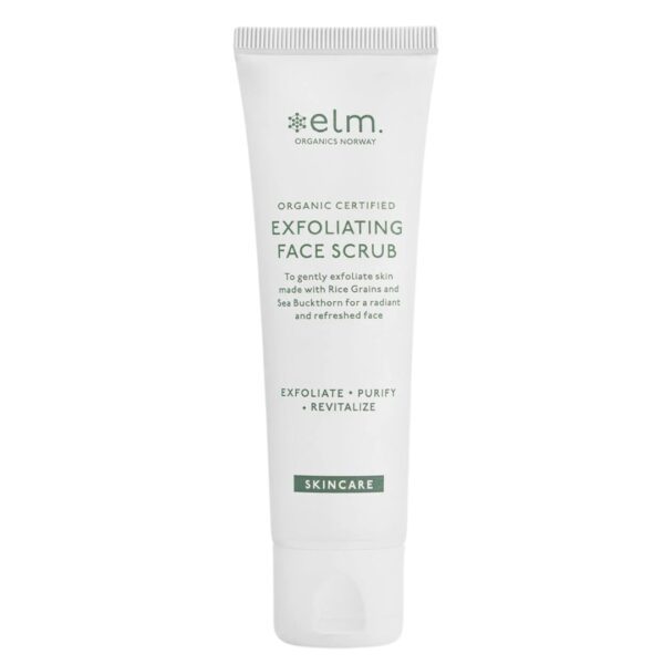 elm organic hudpleie ansiktsskrubb 50 ml