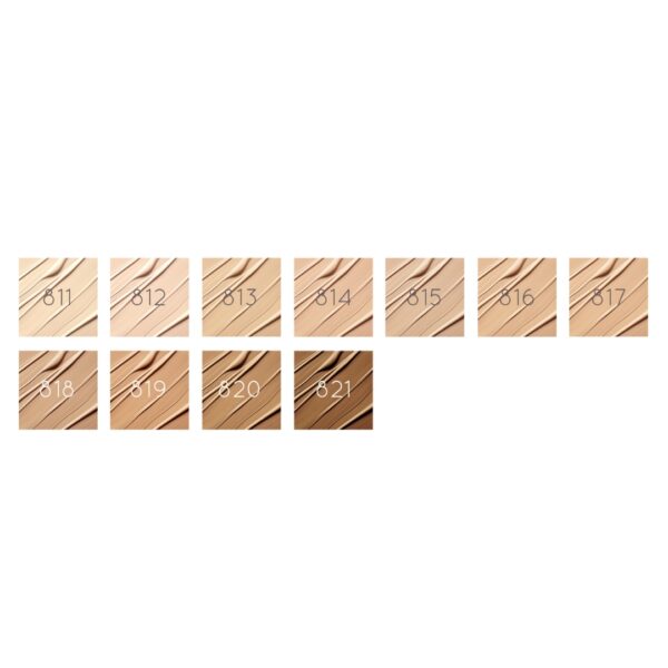 Zao silk foundation farge 811 ivory beige